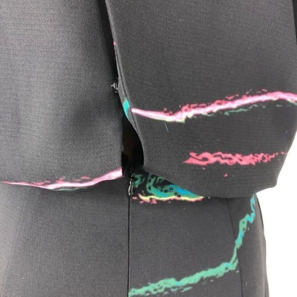 & Other Stories Oil Spill Dress Pencil Color Spill - Picture 6 of 10